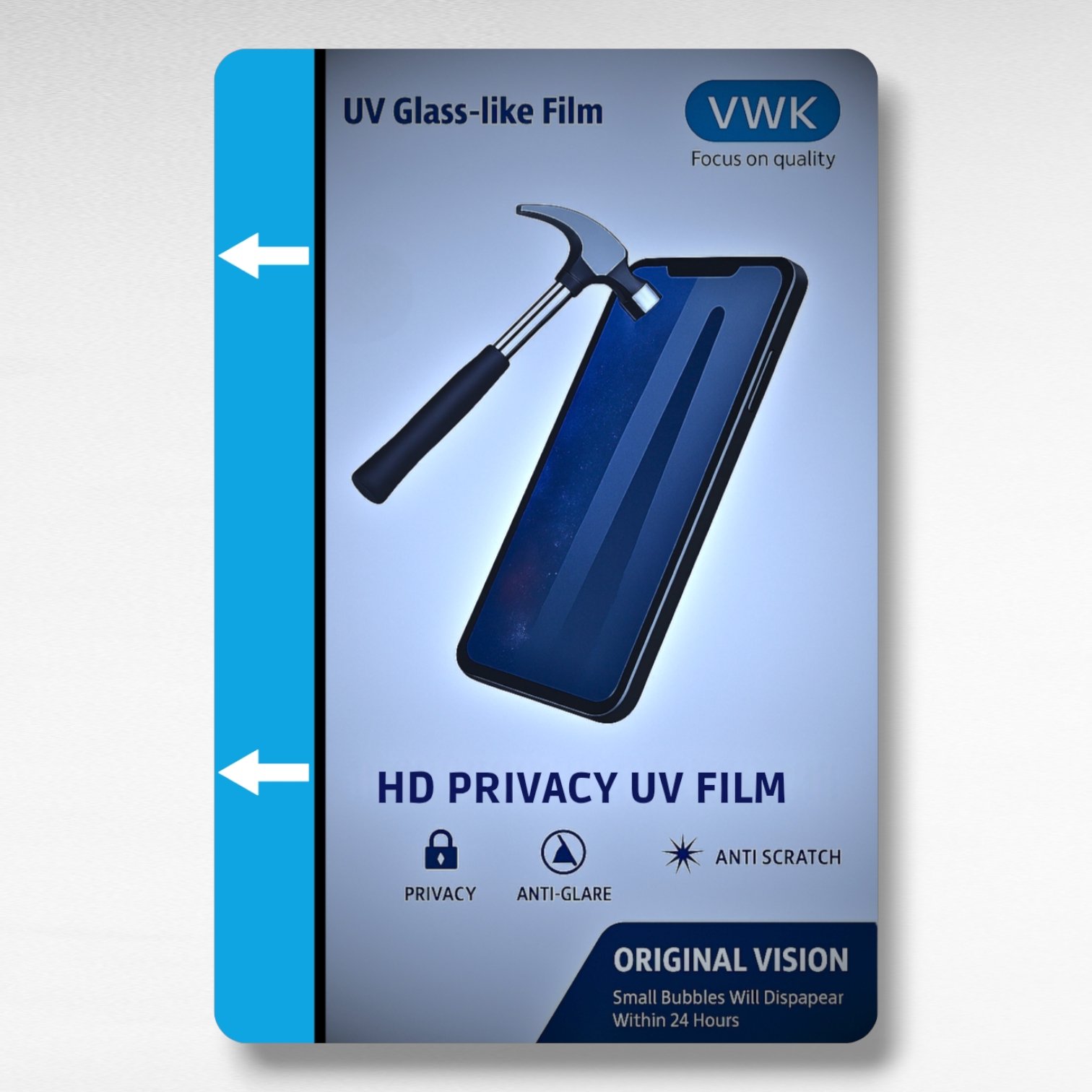 اسكرينة VWK HD UV فاميه لحماية الخصوصية والشاشات
