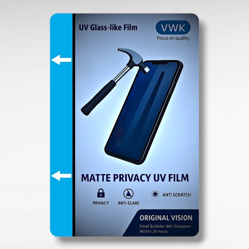 اسكرينة VWK UV الفاميه المط لحماية الخصوصية وشاشات الموبايل