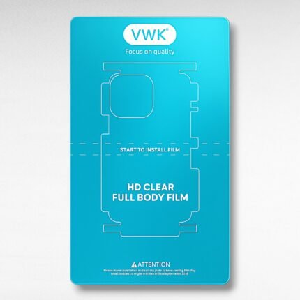 اسكرينة ظهر آيفون VWK HD الشفافة لحماية الظهر والجوانب