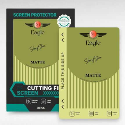 اسكرينة Eagle مط المطورة لحماية شاشة وظهر الموبايل ضد البصمات بملمس فاخر