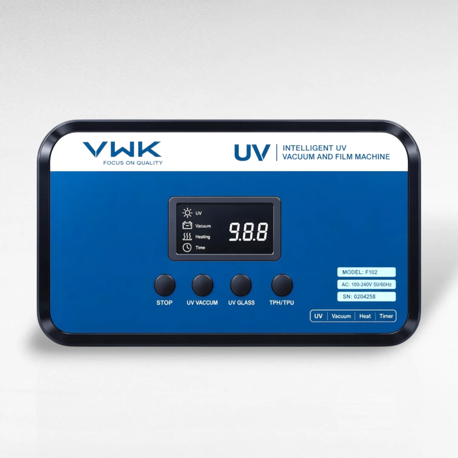 جهاز VWK UV PRO لمعالجة الجيلاتين والإسكرينات بتقنية UV والفاكيوم