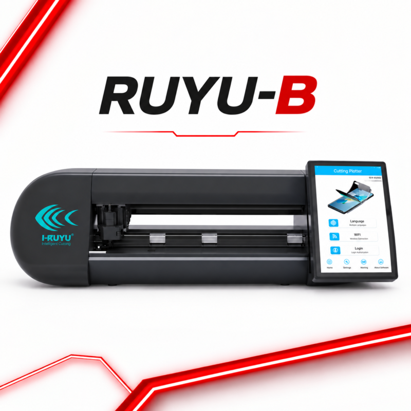 ماكينة تقطيع الاسكرينات RUYU-B مقاس 16 بوصة